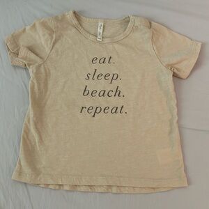 Eat Sleep Beach Repeat Tee